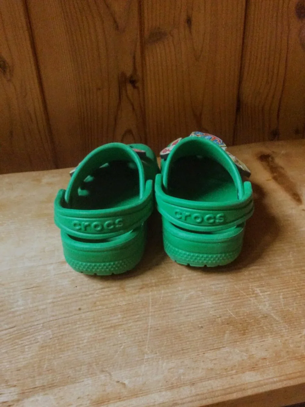 Crocs Iconic Green Paw Patrol Jibbitz Kids Unisex Classic Clog Sandals Size 8